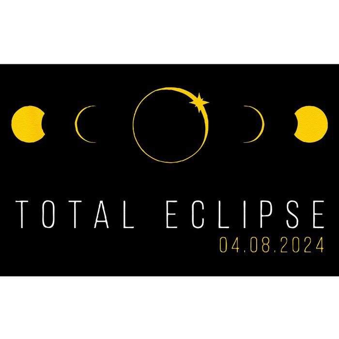 American Totality Solar Lunar Eclipse April 8 2024 Bumper Sticker