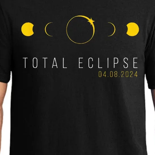 American Totality Solar Lunar Eclipse April 8 2024 Pajama Set