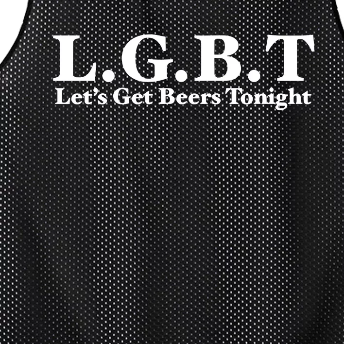 Ahh Tees Store L.G.B.T LetS Get Beers Tonight Mesh Reversible Basketball Jersey Tank