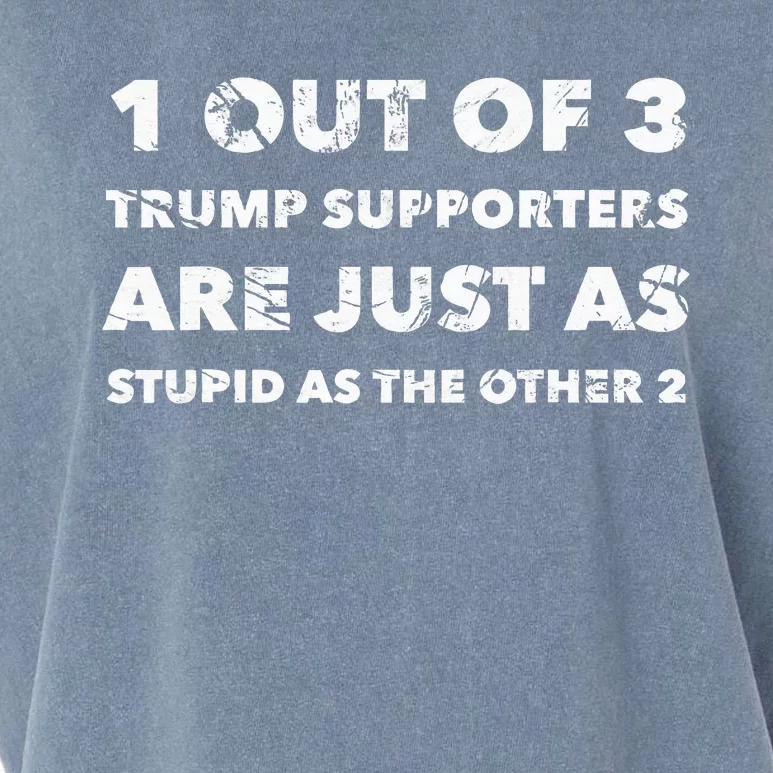 Antitrump Trump Supporters Are Just Stupid Garment-Dyed Women's Muscle Tee