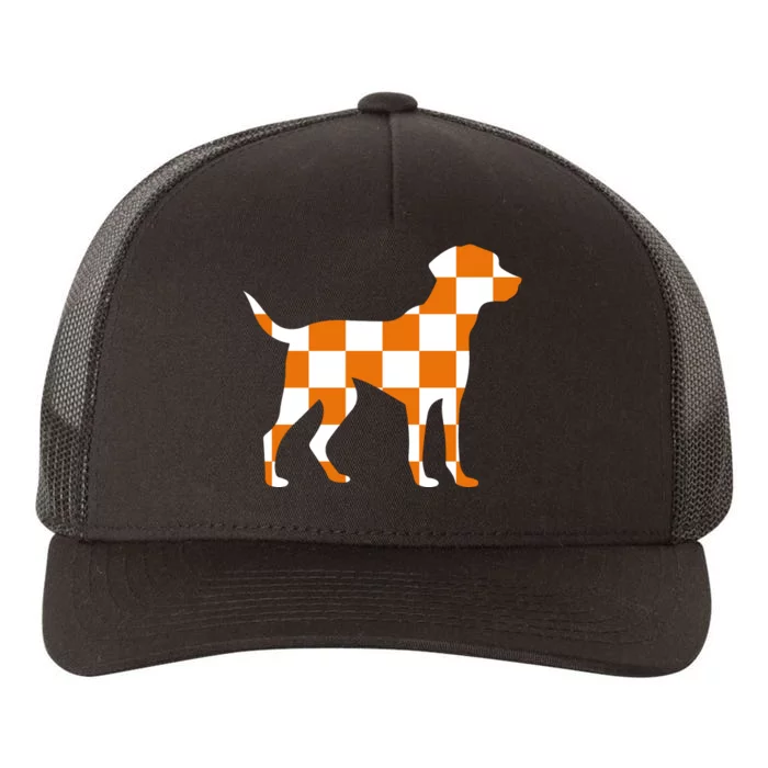 Awesome Tennessee Smokey Hound Dog Yupoong Adult 5-Panel Trucker Hat