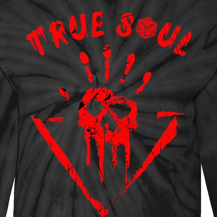 A True Soul The Absolute Bg3 Tie-Dye Long Sleeve Shirt