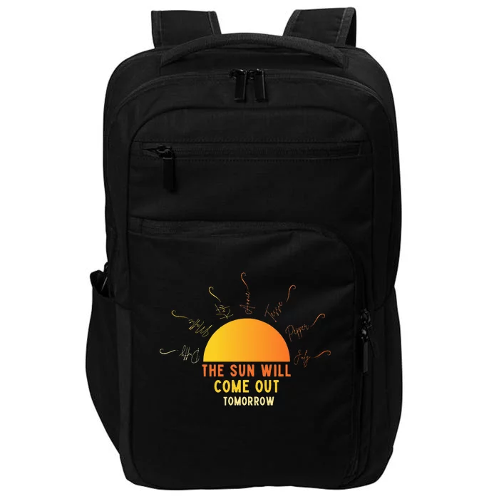 Annie The Sun Will Come Out Tomorrow Impact Tech Backpack