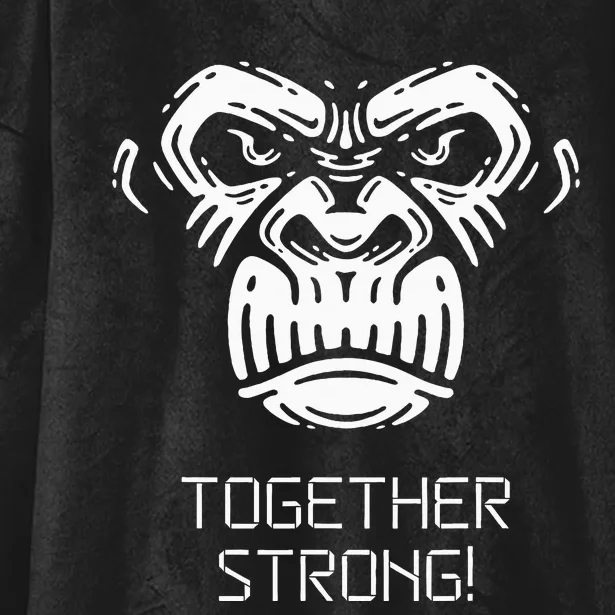 Ape Together Strong Hooded Wearable Blanket