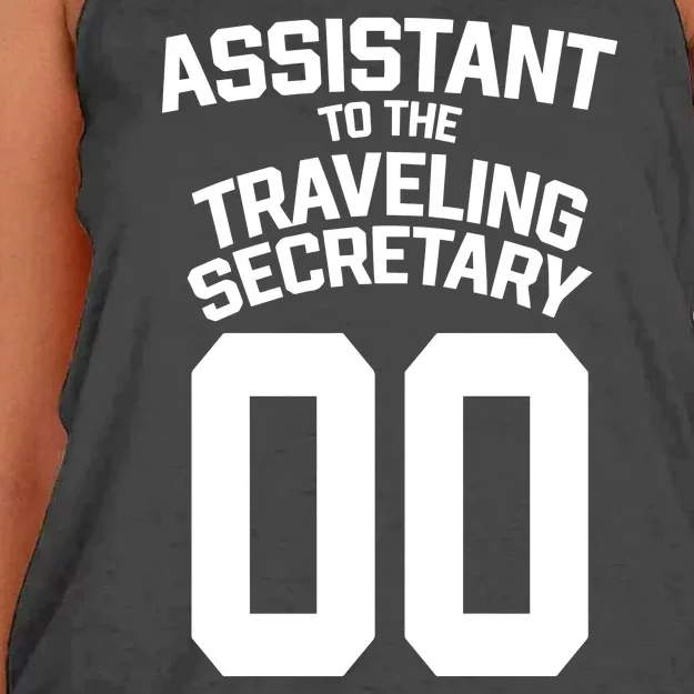 Assistant To The Traveling Secretary 00 Women's Knotted Racerback Tank