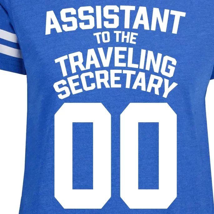 Assistant To The Traveling Secretary 00 Enza Ladies Jersey Football T-Shirt