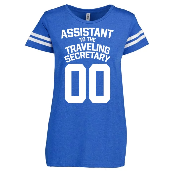 Assistant To The Traveling Secretary 00 Enza Ladies Jersey Football T-Shirt