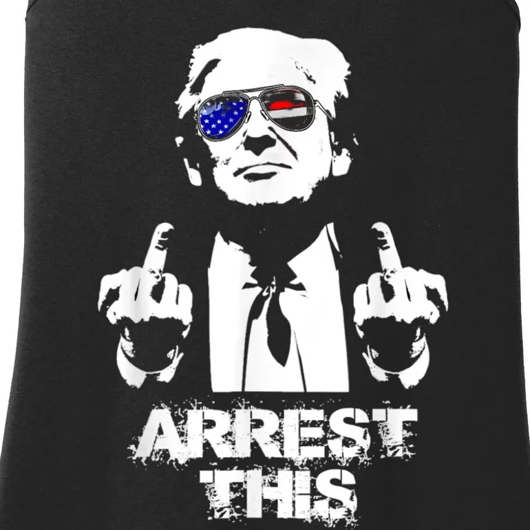 Arrest This Trump Ladies Essential Tank