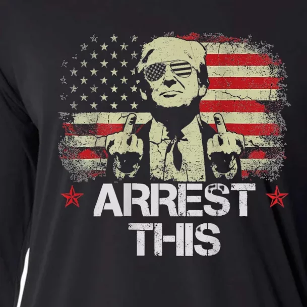 Arrest This Trump Cooling Performance Long Sleeve Crew