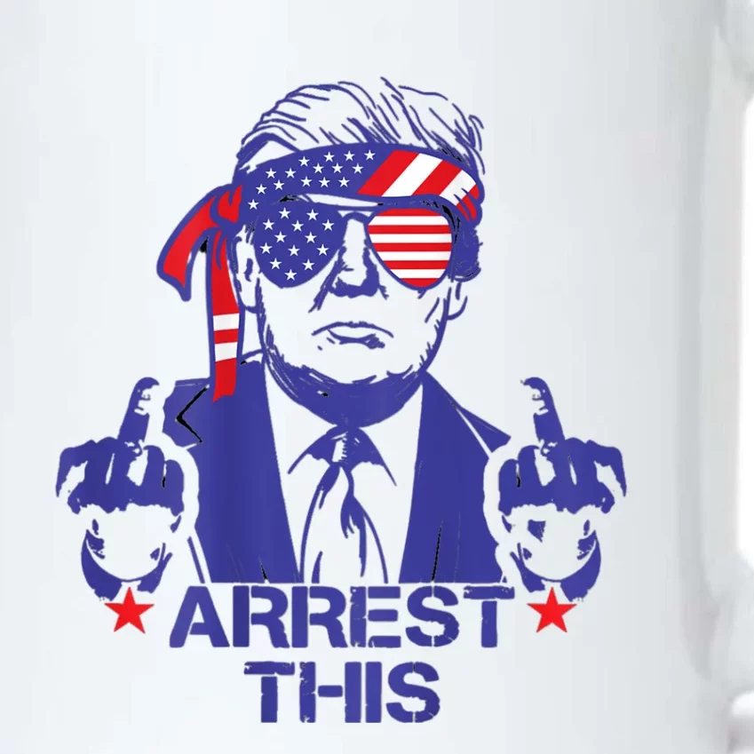 Arrest This Trump Black Color Changing Mug