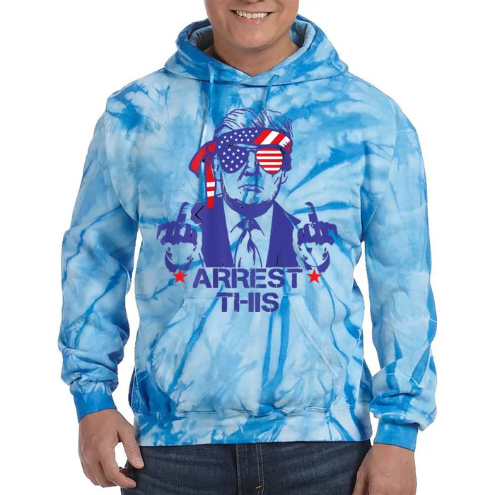 Arrest This Trump Tie Dye Hoodie