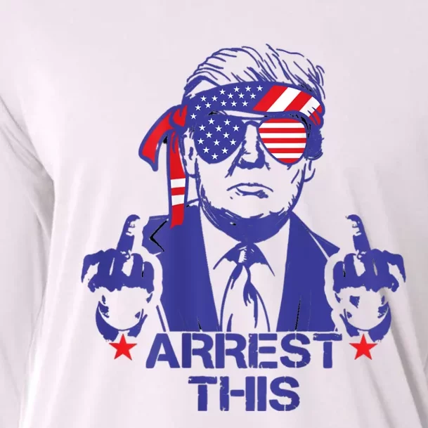 Arrest This Trump Cooling Performance Long Sleeve Crew