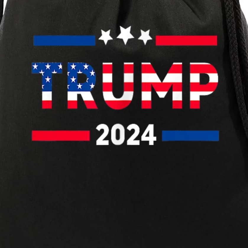 Arrest This Trump Drawstring Bag