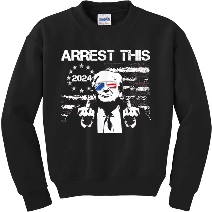 Arrest This Trump Kids Sweatshirt