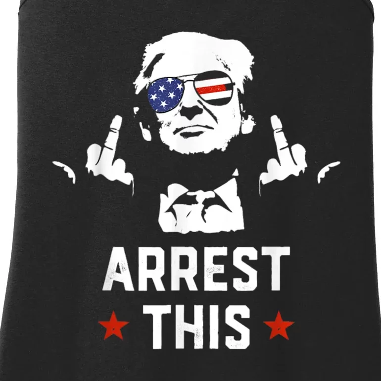 Arrest This Trump Ladies Essential Tank