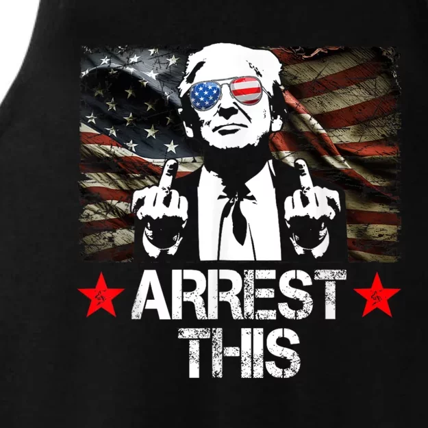 Arrest This Trump Ladies Tri-Blend Wicking Tank