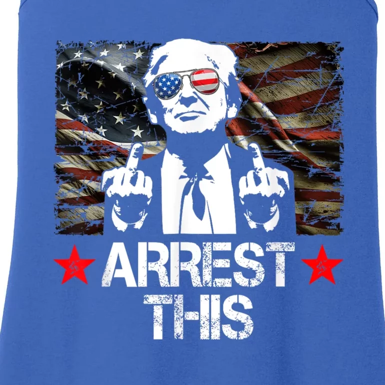 Arrest This Trump Ladies Essential Tank