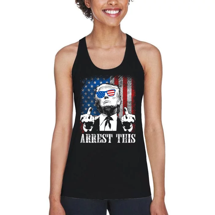 Arrest This Trump Women's Racerback Tank