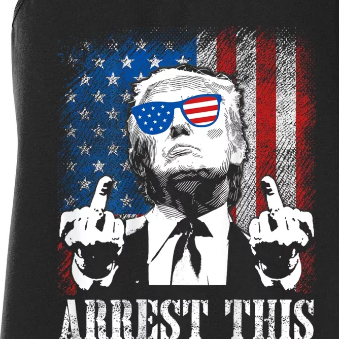 Arrest This Trump Women's Racerback Tank