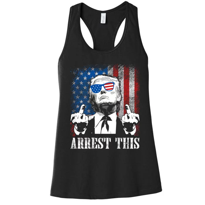 Arrest This Trump Women's Racerback Tank