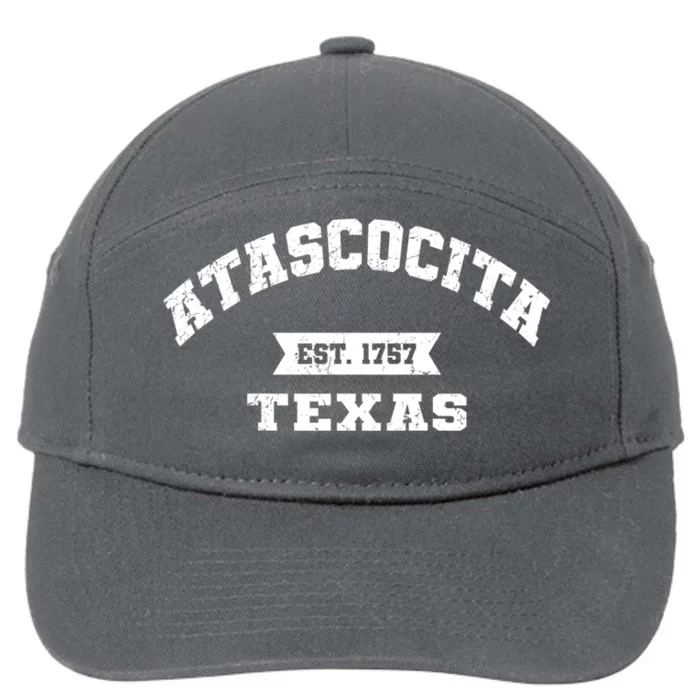 Atascocita Texas Tx Vintage Athletic Sports Established 7-Panel Snapback Hat