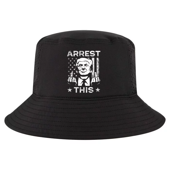 Arrest This Trump Fingers Pro Trump 2024 Trump Arrest This Cool Comfort Performance Bucket Hat