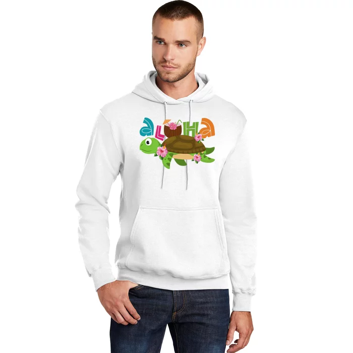 Aloha Tropical Turtle Vacation Hoodie