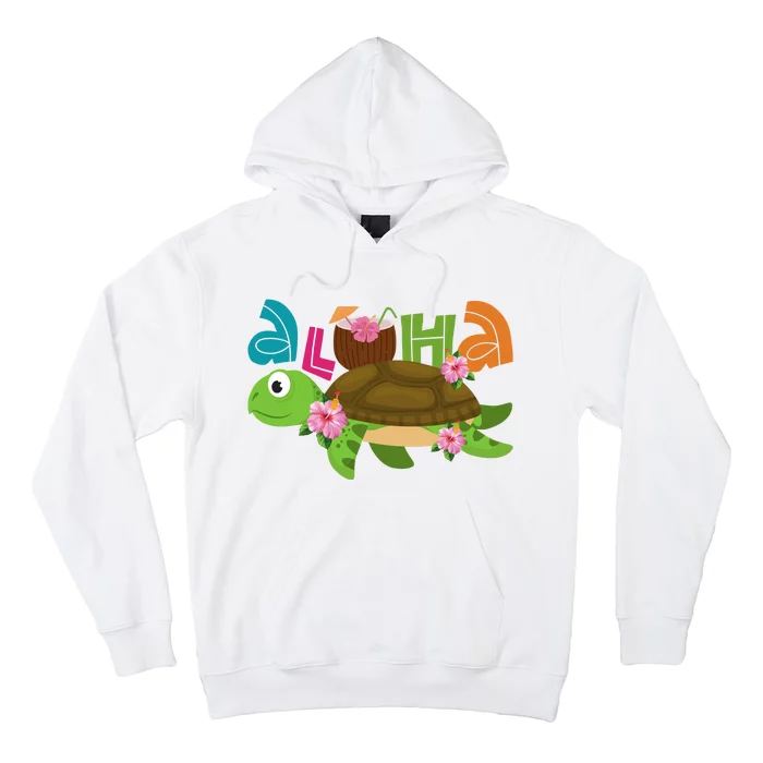 Aloha Tropical Turtle Vacation Hoodie