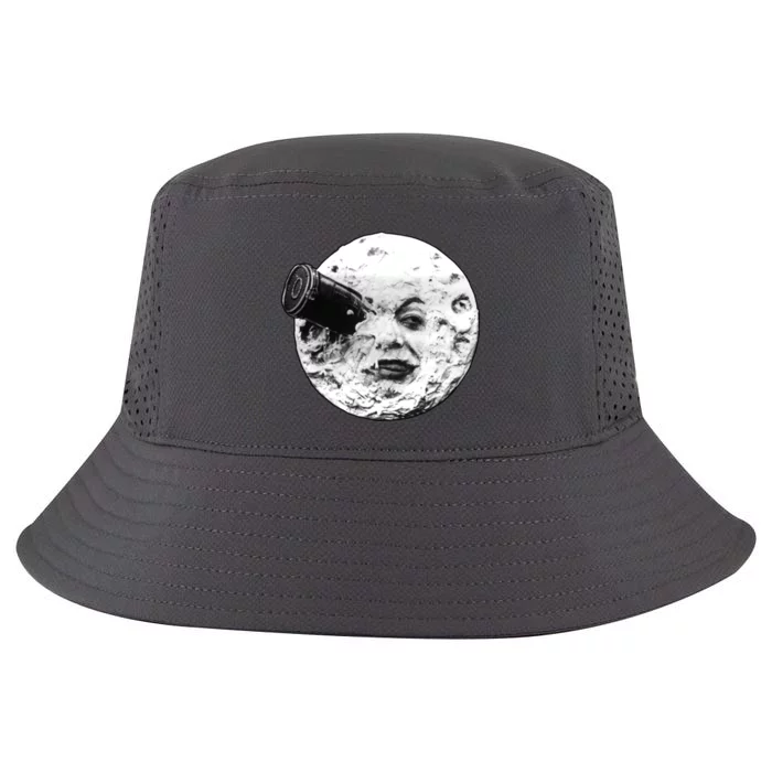 A Trip To The Moon (Le Voyage Dans La Lune) Face Only Cool Comfort Performance Bucket Hat