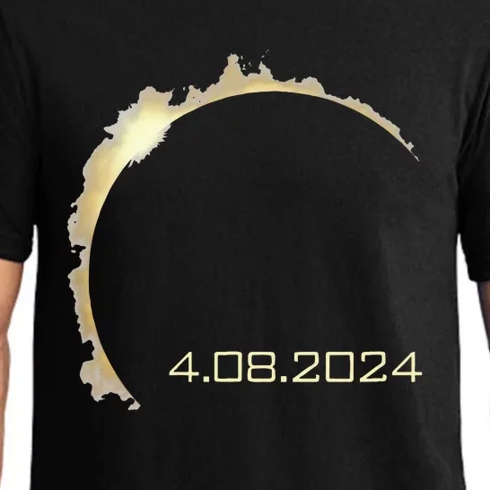 America Totality Total Solar Eclipse Spring April 8 2024 Pajama Set