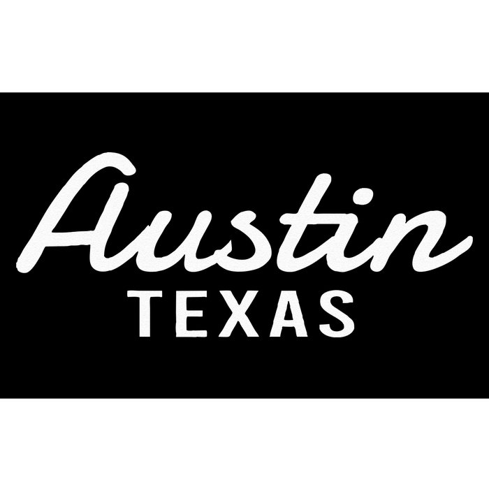 Austin Texas Throwback Bumper Sticker