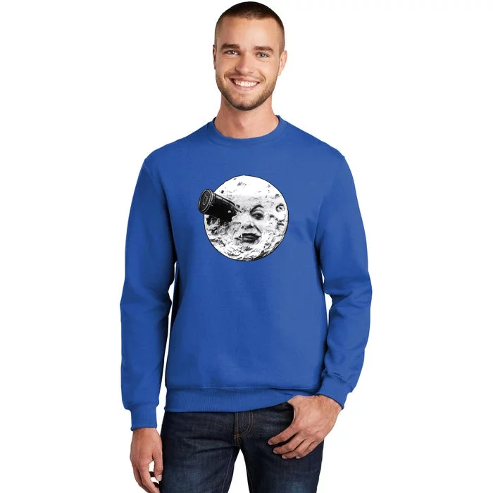 A Trip To The Moon (Le Voyage Dans La Lune) Face Only Tall Sweatshirt