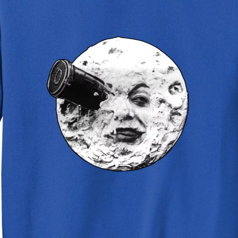 A Trip To The Moon (Le Voyage Dans La Lune) Face Only Tall Sweatshirt