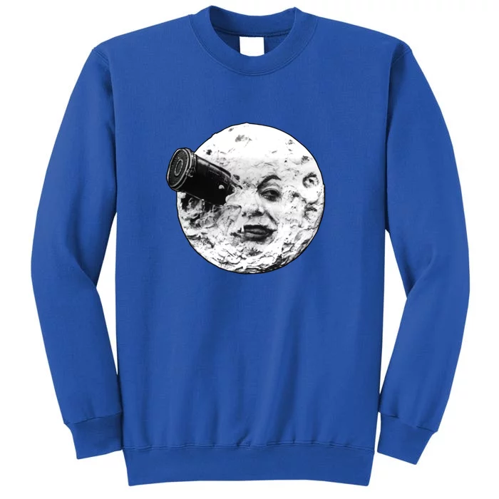 A Trip To The Moon (Le Voyage Dans La Lune) Face Only Tall Sweatshirt