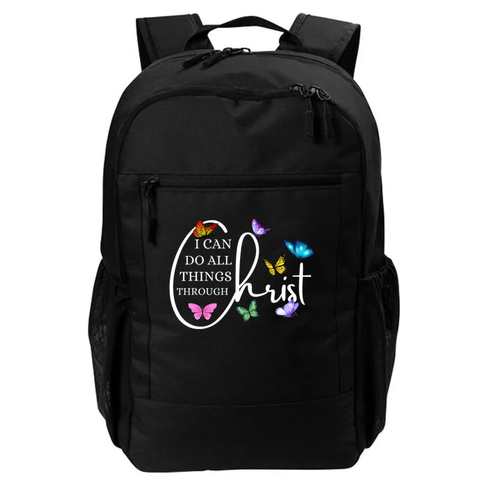 All Things Through Christ Faith Based Christian Daily Commute Backpack