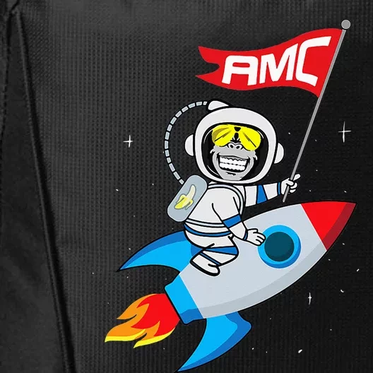 Apes To The Moon $AMC Short Squeeze City Backpack