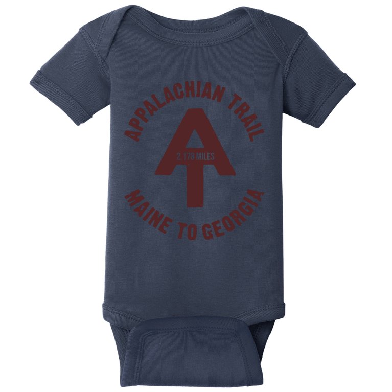 Appalachian Trail T Shirt Vintage Hiking Camping T Shirt Baby Bodysuit