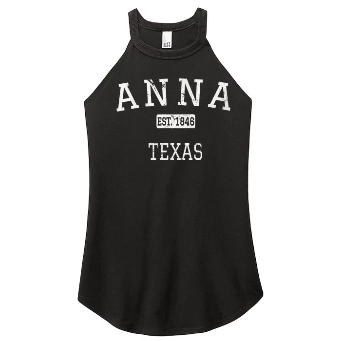 Anna Texas Tx Vintage Women’s Perfect Tri Rocker Tank