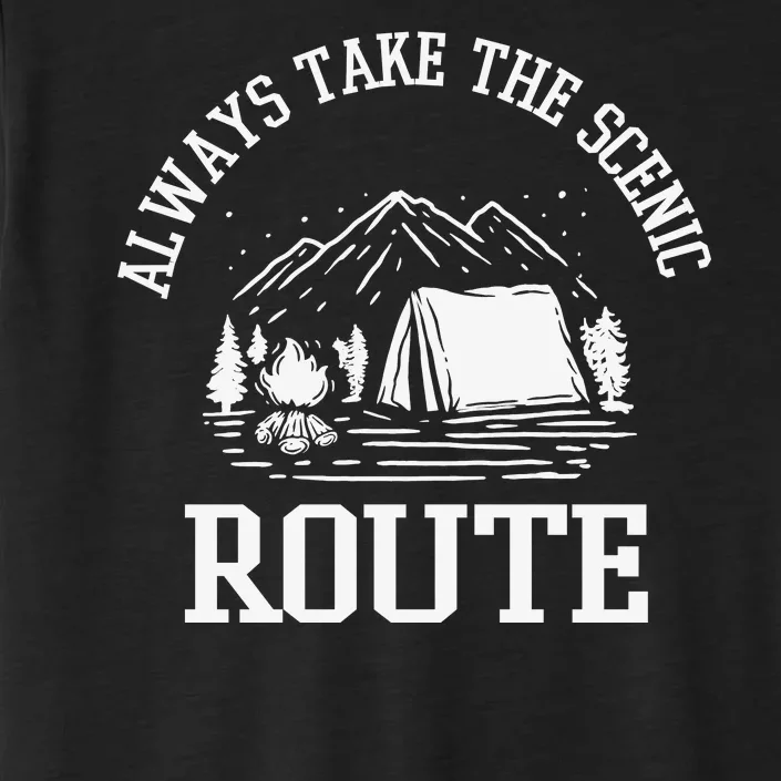 Always Take The Scenic Route ChromaSoft Performance T-Shirt