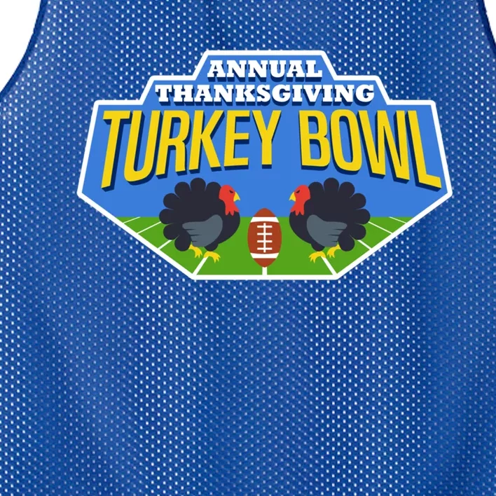 Annual Thanksgiving Turkey Bowl Football Game Team Meaningful Gift Mesh Reversible Basketball Jersey Tank