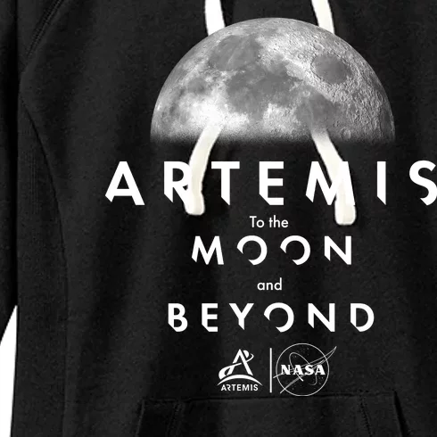 Artemis To The Moon And Beyond Women's Fleece Hoodie