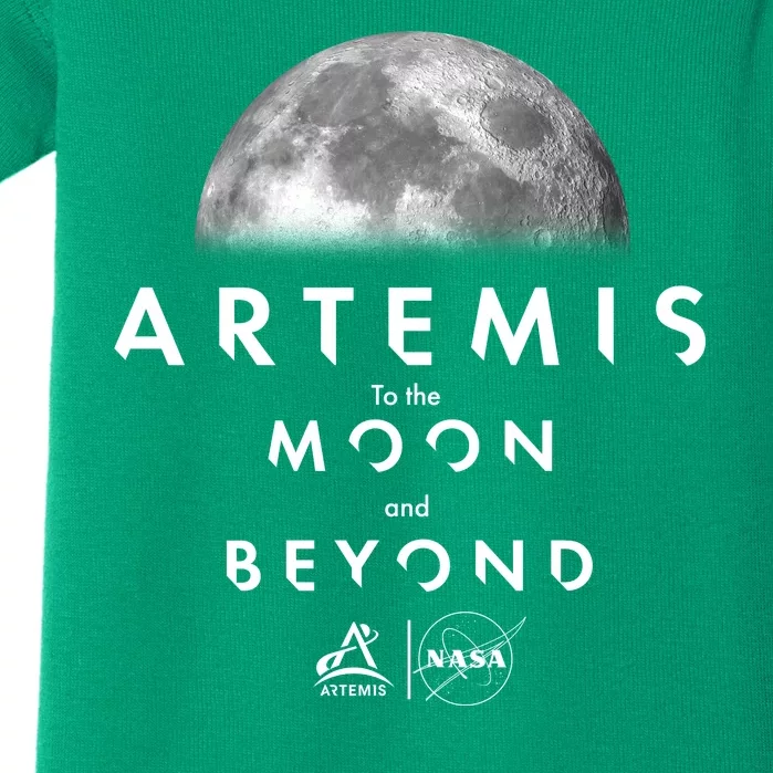 Artemis To The Moon And Beyond Baby Bodysuit