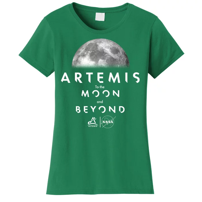 Artemis To The Moon And Beyond Women's T-Shirt