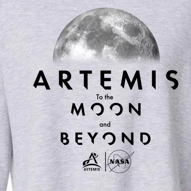 Artemis To The Moon And Beyond Cropped Pullover Crew