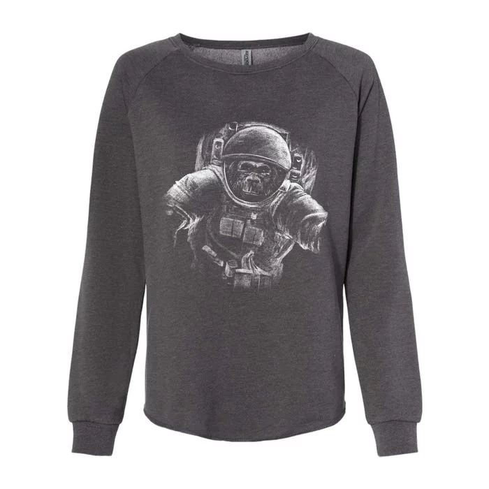 Ape To The Moon Womens California Wash Sweatshirt