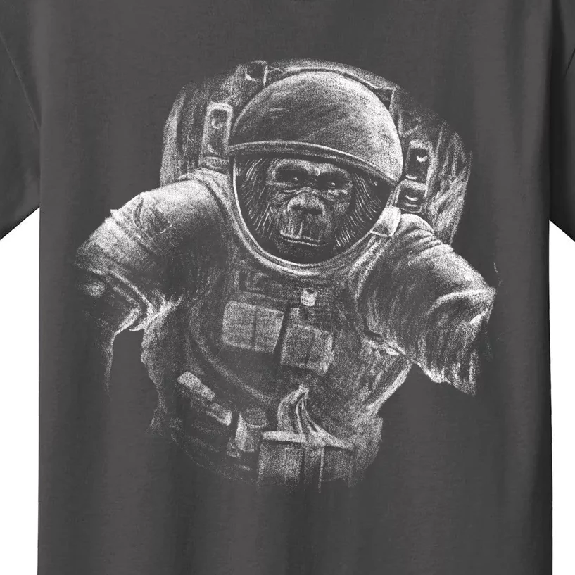 Ape To The Moon Kids T-Shirt