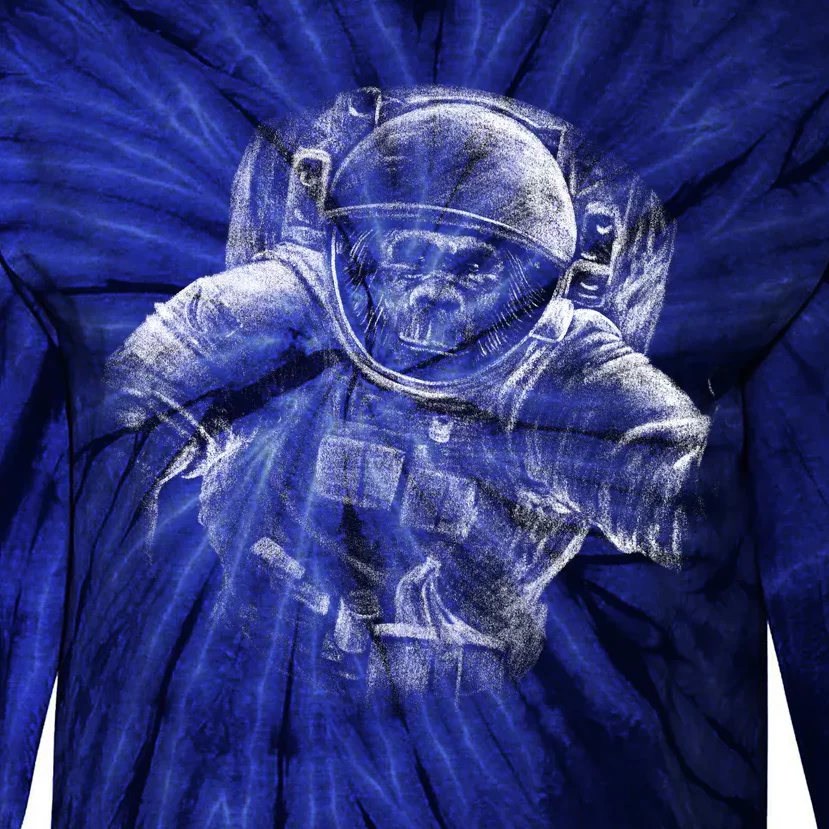 Ape To The Moon Tie-Dye Long Sleeve Shirt