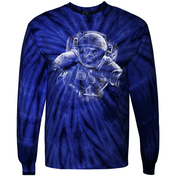 Ape To The Moon Tie-Dye Long Sleeve Shirt