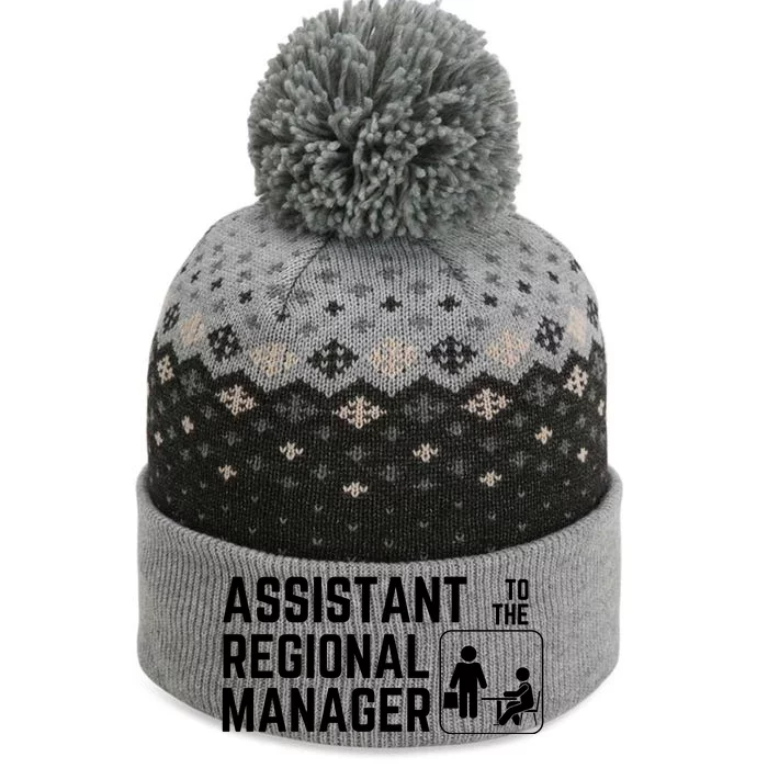 Assistant To The Regional Manager The Baniff Cuffed Pom Beanie