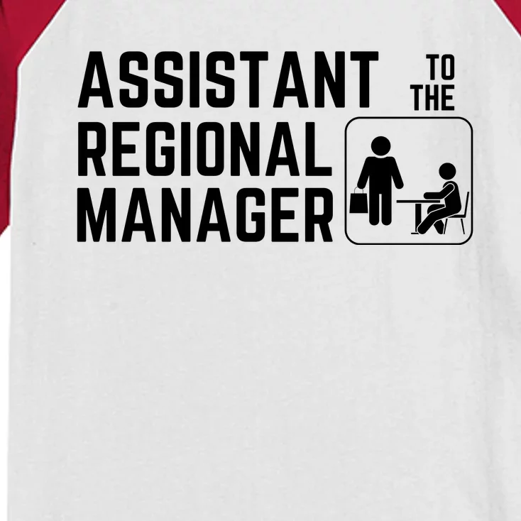 Assistant To The Regional Manager Kids Colorblock Raglan Jersey